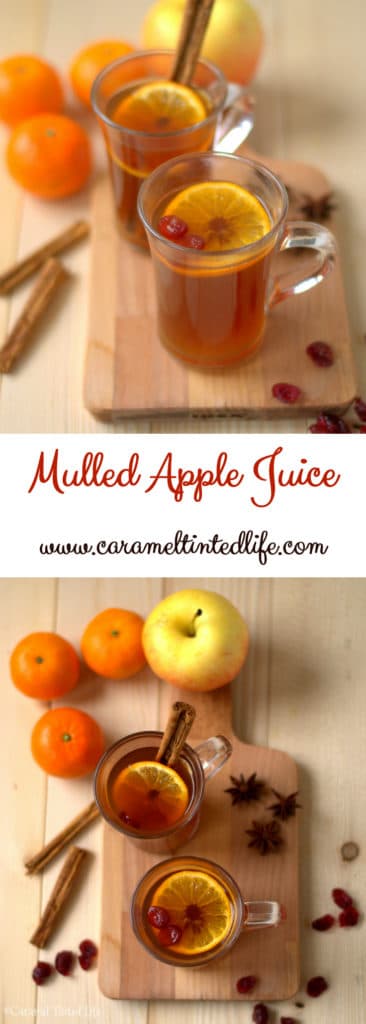 Mulled Apple Juice Non-Alcoholic Holiday Drink