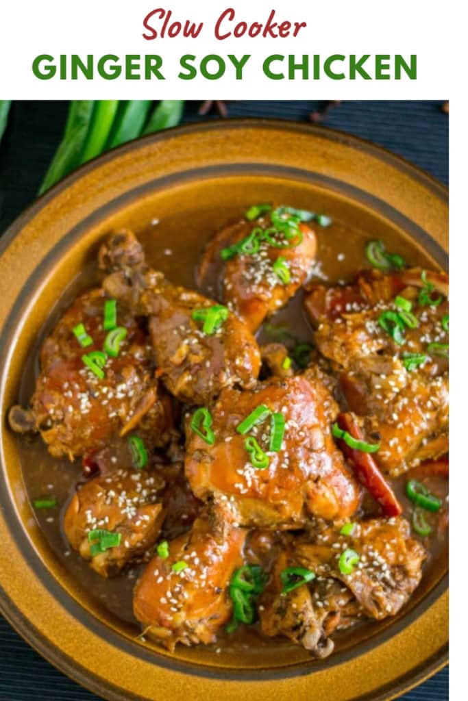 Instant Pot Ginger Soy Chicken