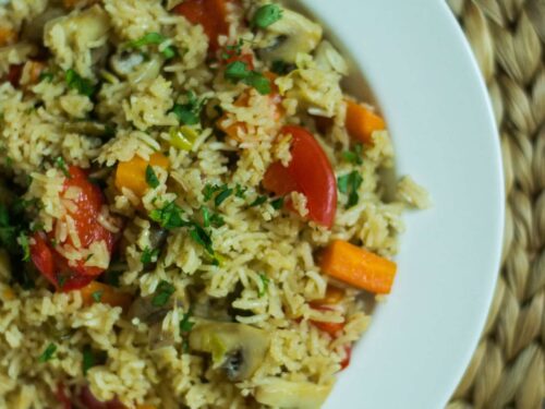 Instant Pot Rice and Vegetables