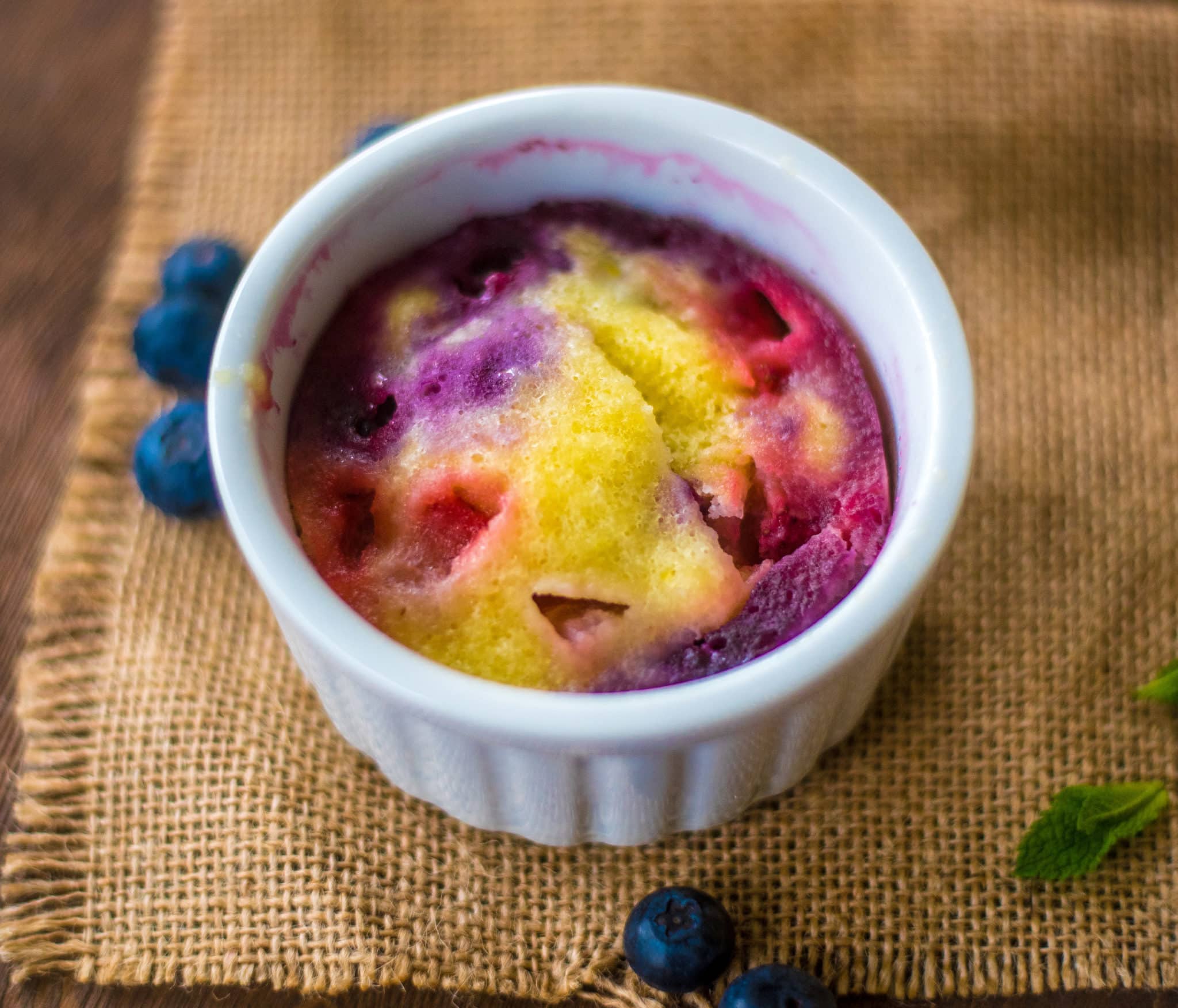 Instant Pot Lemon Berry Pudding Caramel Tinted Life