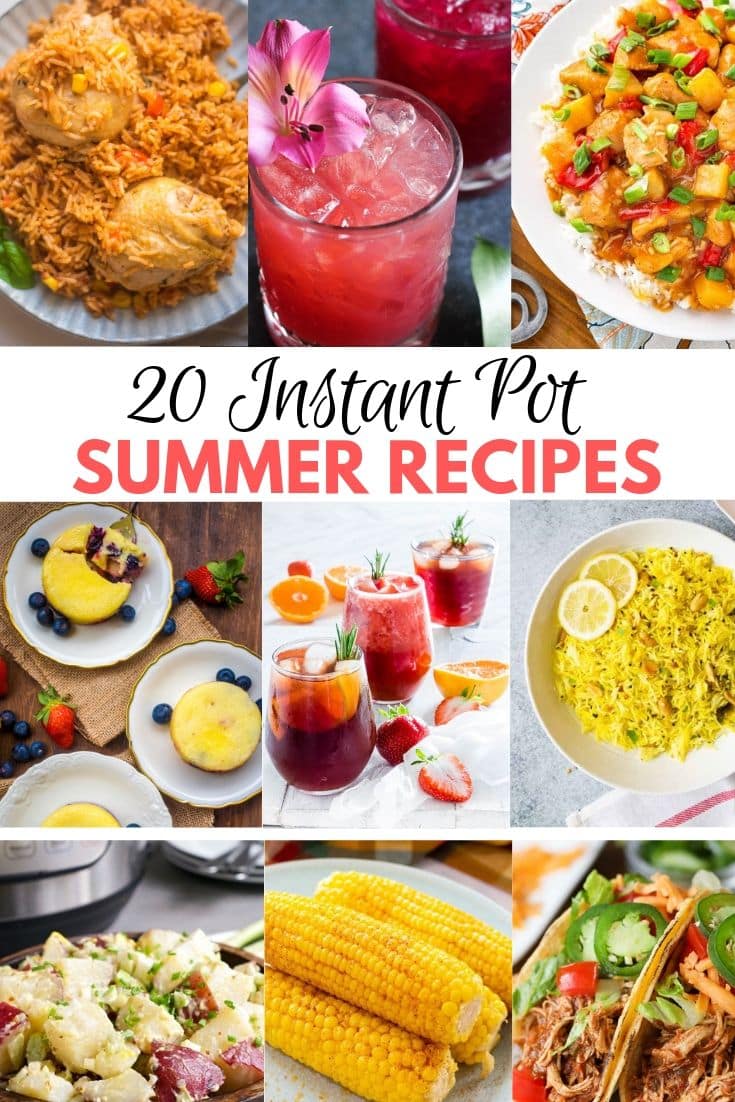 Instant pot summer online meals