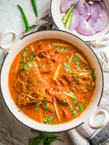 Instant Pot Mughlai Lamb Curry