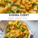 Vegan Korma curry