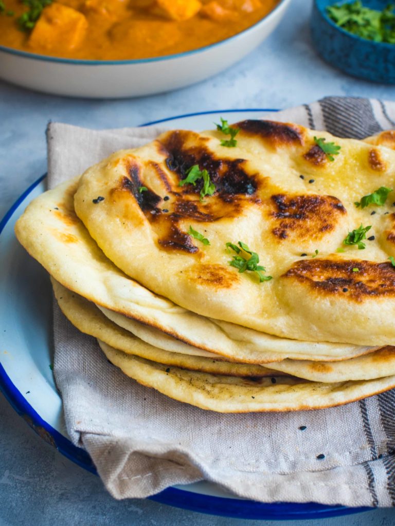 Instant Pot Naan Bread | Caramel Tinted Life