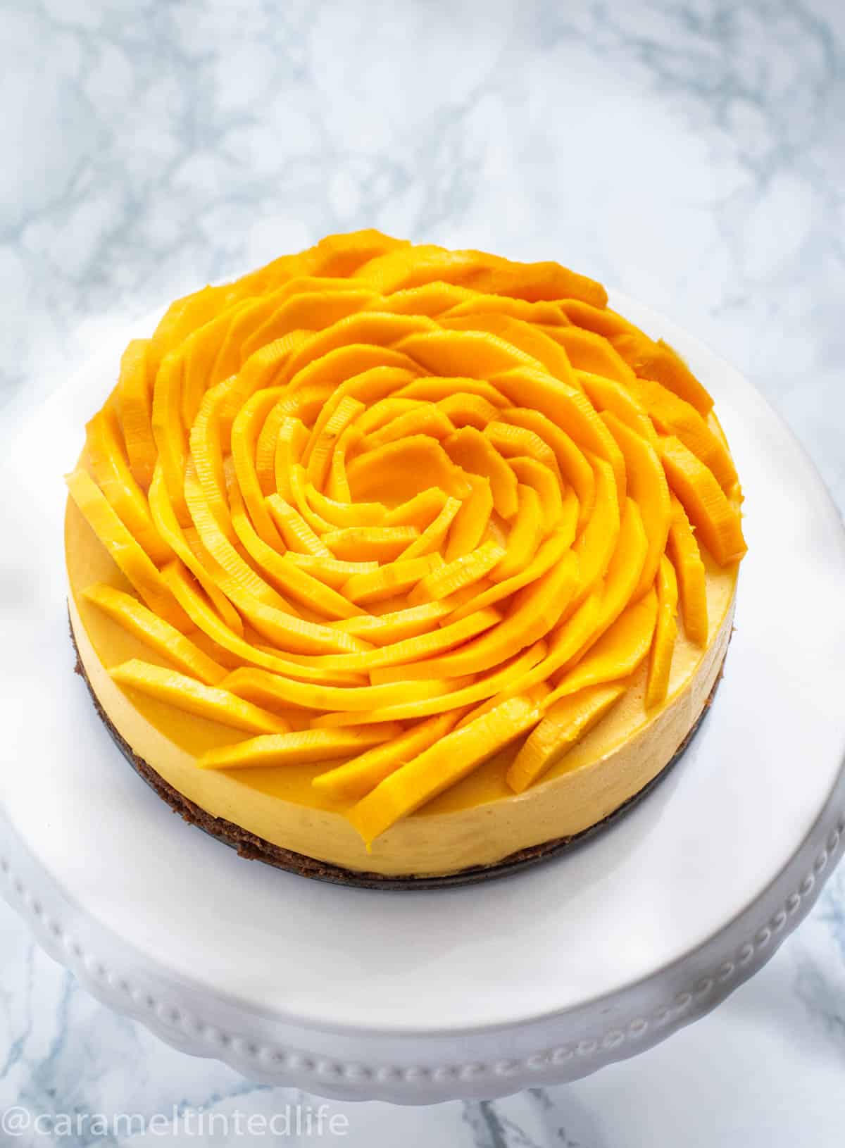 Mango Rose | Vanilla ginger cake with coconut cream and mang… | Flickr