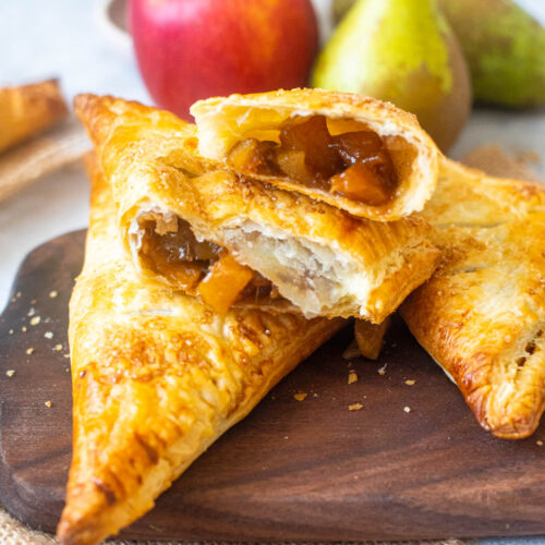 Apple and Pear Turnovers - Caramel Tinted Life