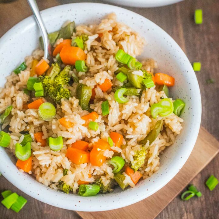 Easy Instant Pot Fried Rice - Caramel Tinted Life