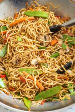 Vegetable Chow Mein - Caramel Tinted Life