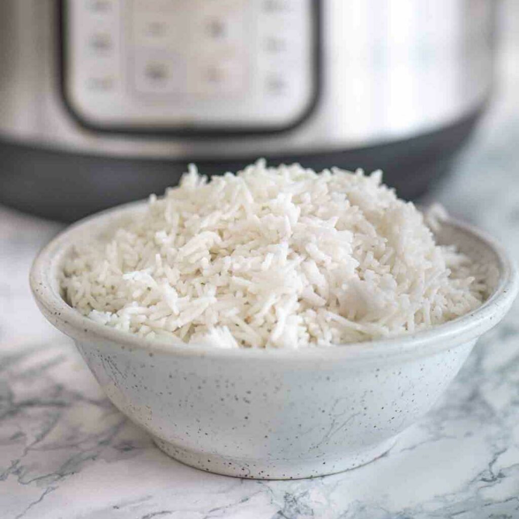 Instant Pot Basmati Rice Caramel Tinted Life