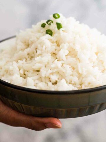 A bowl of Jasmine Rice
