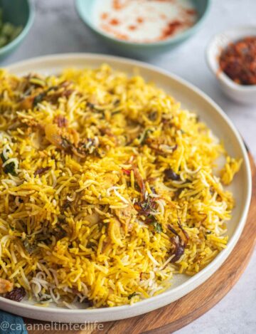 The BEST Chicken Dum Biryani - Caramel Tinted Life