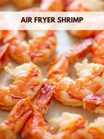 cooked shrimp on a plate