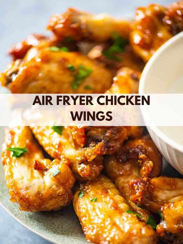 Air Fryer Chicken Wings - Caramel Tinted Life