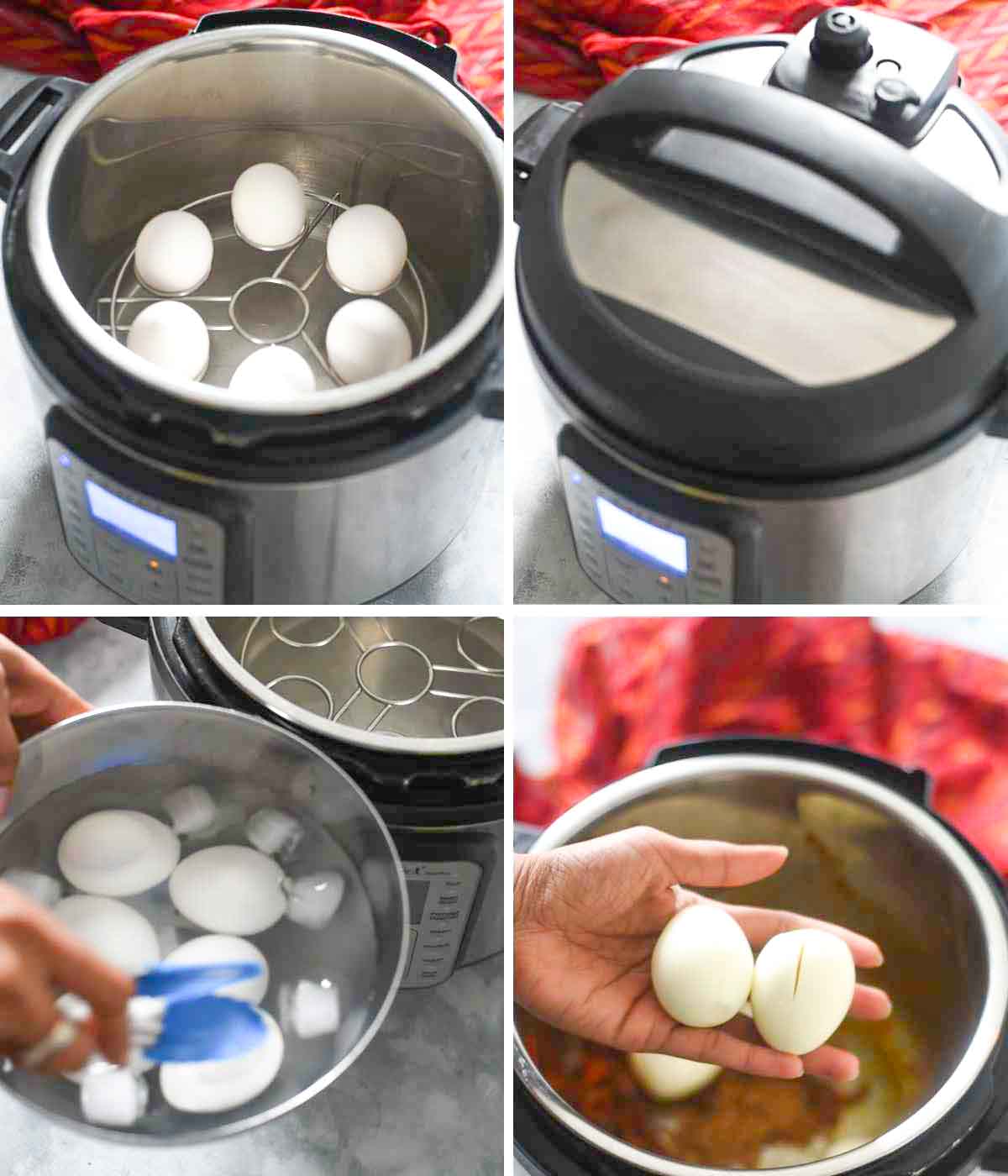 boiling eggs in instant pot