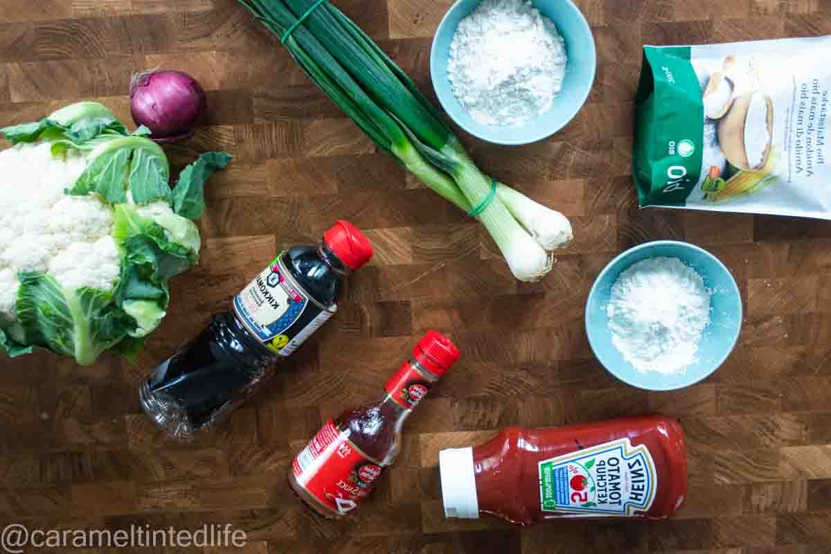 ingredients for gobi manchurian